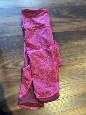 lululemon athletica Pink Marled Leggings